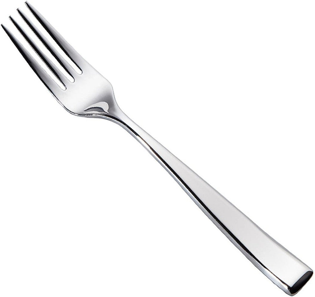 Corby Hall - Oslo 8" Stainless Steel Dinner Euro Size Fork, Pack of 12 - 5226