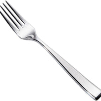 Corby Hall - Oslo Satin 8" Stainless Steel Euro Size Dinner Fork, Pack of 12 - KM5226