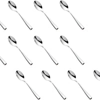 Corby Hall - Troon 7.37" Stainless Steel Oval Dessert Spoon, Pack of 12 - 3501