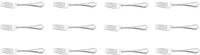 Corby Hall - Valencia 8.25" Chrome Plate Dinner Fork, Pack of 12 - C7626