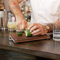 Crafthouse - 10" x 7" Walnut Wood Bar Board - CRFTHS.W.1127