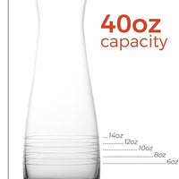 Crafthouse - 39.2 Oz Classic Beverage Vessel with Acacia Wood Lid - CRFCC.BEVVESS