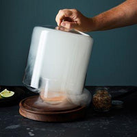 Crafthouse - Classic Glass Smoke Cloche with Smoker & Chips - CRFCC.5.9211