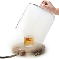 Crafthouse - Classic Glass Smoke Cloche with Smoker & Chips - CRFCC.5.9211
