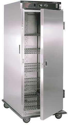 Cres Cor - 1 Door Heated Banquet Cabinet For Covered Meals, 96 Plate Capacity - EO H-137-S-96-BC (Pre-Order Now, ETA 4-6 Weeks)