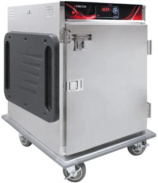Cres Cor - 120V, 1000W Insulated Half Height Stainless Steel Super-Duty Holding Cabinet - H137SUA6DSD (Pre-Order Now, ETA 4-6 Weeks)