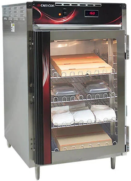 Cres Cor - 120V, 1400W Insulated Half Height Stainless Steel Pass-Through Holding Cabinet - H138NPSCC1MC5Q (Pre-Order Now, ETA 4-6 Weeks)