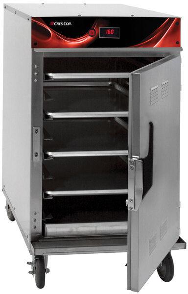 Cres Cor - 120V, 900W Insulated Half Height Holding Cabinet with Standard Controls - 1000HHSSSPLITDE (Pre-Order Now, ETA 4-6 Weeks)