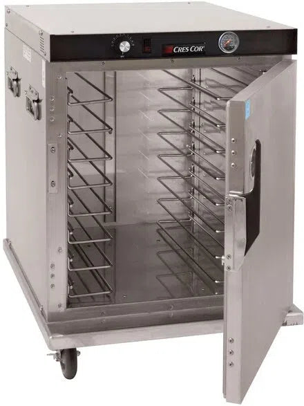 Cres Cor - 120V, 900W Insulated Half Height Stainless Steel Holding Cabinet - H339SSUA8C (Pre-Order Now, ETA 4-6 Weeks)