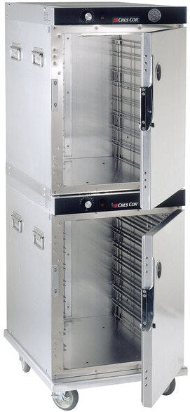 Cres Cor - 120V Insulated Full Height Stainless Steel Stacked Hot Cabinet - EO H-339-214C (Pre-Order Now, ETA 4-6 Weeks)