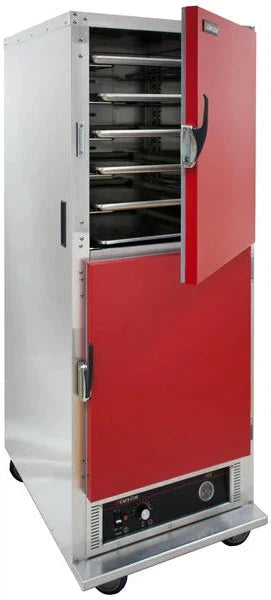 Cres Cor - 120V/15A Insulated Hot Cabinet Red Doors, 11 Pan Capacity - EO H-135-UA-11-R (Pre-Order Now, ETA 4-6 Weeks)