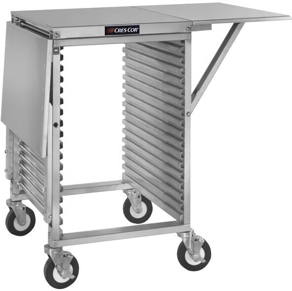 Cres Cor - 18 Pan End Load Half Height Aluminum Sheet Pan Rack - EO 278-PT-1818-DS (Pre-Order Now, ETA 4-6 Weeks)