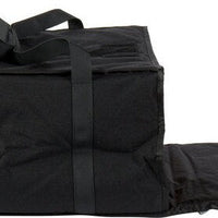 Cres Cor - 18" x 19" x 12" Black Heavy-Duty Heated Food Delivery Bag - EO CHB6 (Pre-Order Now, ETA 4-6 Weeks)