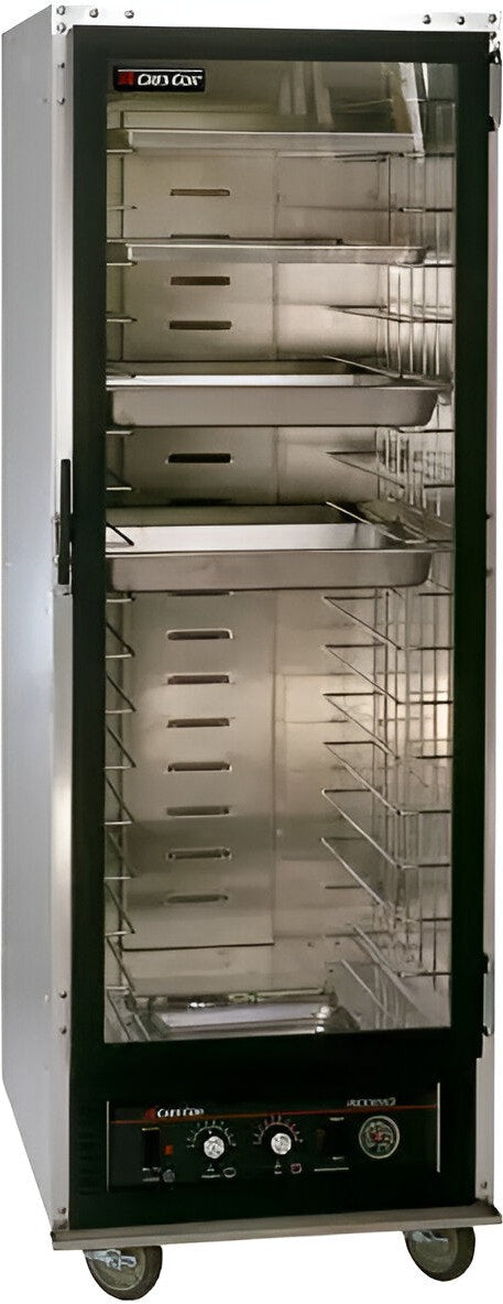 Cres Cor - 208V Deluxe Non-Insulated Proofing and Holding Cabinet - EO 121PH1818D (Pre-Order Now, ETA 4-6 Weeks)