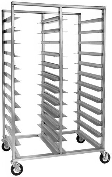 Cres Cor - 24 - 48 Pan End Load Double Aluminum Sheet Pan Rack - EO 2213-1824B (Pre-Order Now, ETA 4-6 Weeks)