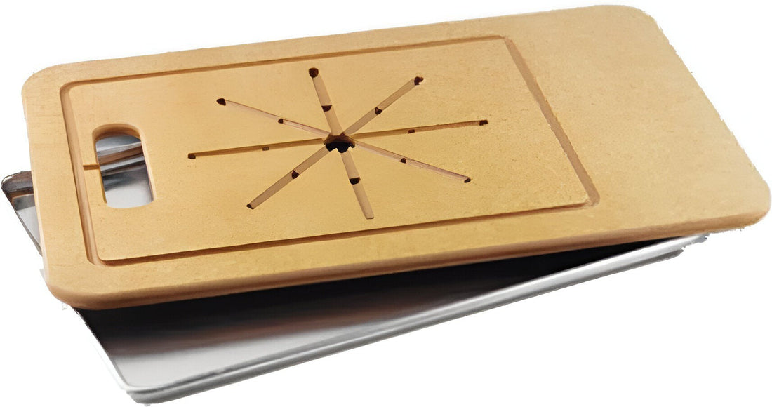 Cres Cor - 30.5" x 20" Richlite Cutting Board with Pan - EO 1415-028 (Pre-Order Now, ETA 4-6 Weeks)