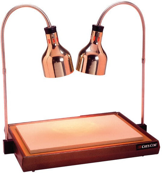 Cres Cor - 32.5" x 23.25" Carving Station with Dual Heat Lamps - EO CSH-122-10-PB (Pre-Order Now, ETA 4-6 Weeks)