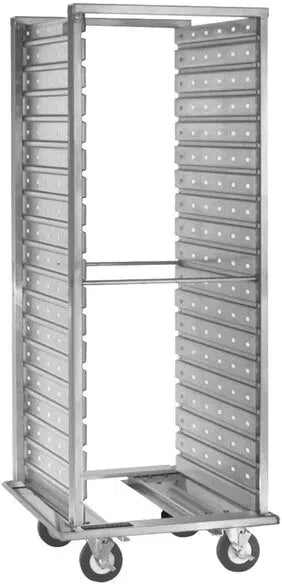 Cres Cor - 38 Pan Aluminum Food Pan Roll-In Refrigerator Rack with Corrugated Perforated Sidewalls - 2081240C (Pre-Order Now, ETA 4-6 Weeks)