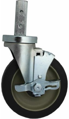 Cres Cor - 6" Polyurethane Casters Standard Factory Install - EO +6" POLY CASTERS (Pre-Order Now, ETA 4-6 Weeks)