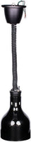 Cres Cor - 60" Retractable Ceiling Mount Black Finish Infrared Bulb Food Warmer - EO IFW-63-10-BL (Pre-Order Now, ETA 4-6 Weeks)