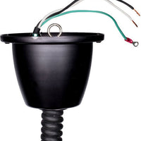 Cres Cor - 60" Retractable Ceiling Mount Brass Finish Infrared Bulb Food Warmer - EO IFW-63-10-PB (Pre-Order Now, ETA 4-6 Weeks)