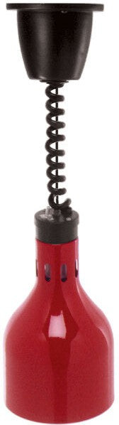 Cres Cor - 68" Retractable Ceiling Mount Red Finish Infrared Bulb Food Warmer - EO IFW-63-L-10-R (Pre-Order Now, ETA 4-6 Weeks)