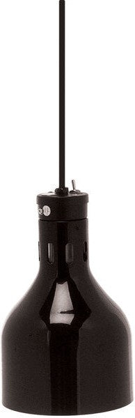 Cres Cor - 86.5" Ceiling Mount Black Finish Infrared Bulb Food Warmer - EO IFW-66-10-BL (Pre-Order Now, ETA 4-6 Weeks)