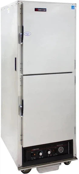 Cres Cor - AquaTemp 120V/20A Insulated Full Height Hot Cabinet, 11 Pan Capacity - EO H-135-WUA-11 (Pre-Order Now, ETA 4-6 Weeks)
