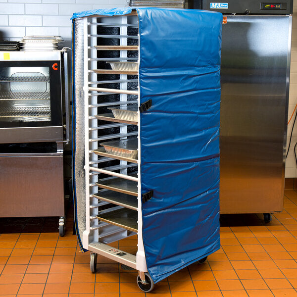 Cres Cor - Blue Vinyl Full Size Insulated Pan Rack Cover - EO 5234-083 (Pre-Order Now, ETA 4-6 Weeks)