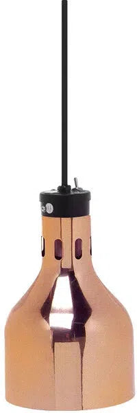 Cres Cor - Ceiling Mount Infrared Bulb Food Warmer with Polished Brass Finish and Flexible Cord - IFW6610PB (Pre-Order Now, ETA 4-6 Weeks)