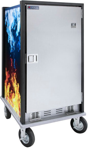 Cres Cor - Fire-N-Ice Cube Insulated Outdoor Hot/Cold Holding Cabinet - EO HC2-UA-11 (Pre-Order Now, ETA 4-6 Weeks)