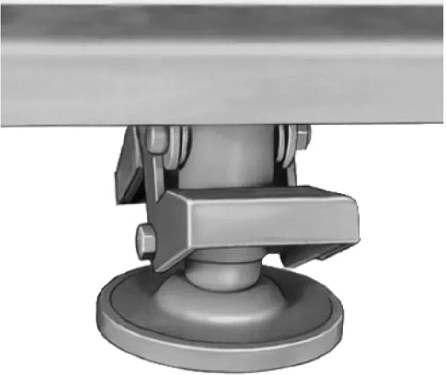 Cres Cor - Floor Lock For Use With 5" Casters - 1197 (Pre-Order Now, ETA 4-6 Weeks)