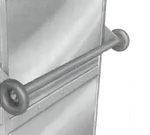 Cres Cor - Side-Mounted Push Handle For Double Rack - 1425 005 (Pre-Order Now, ETA 4-6 Weeks)