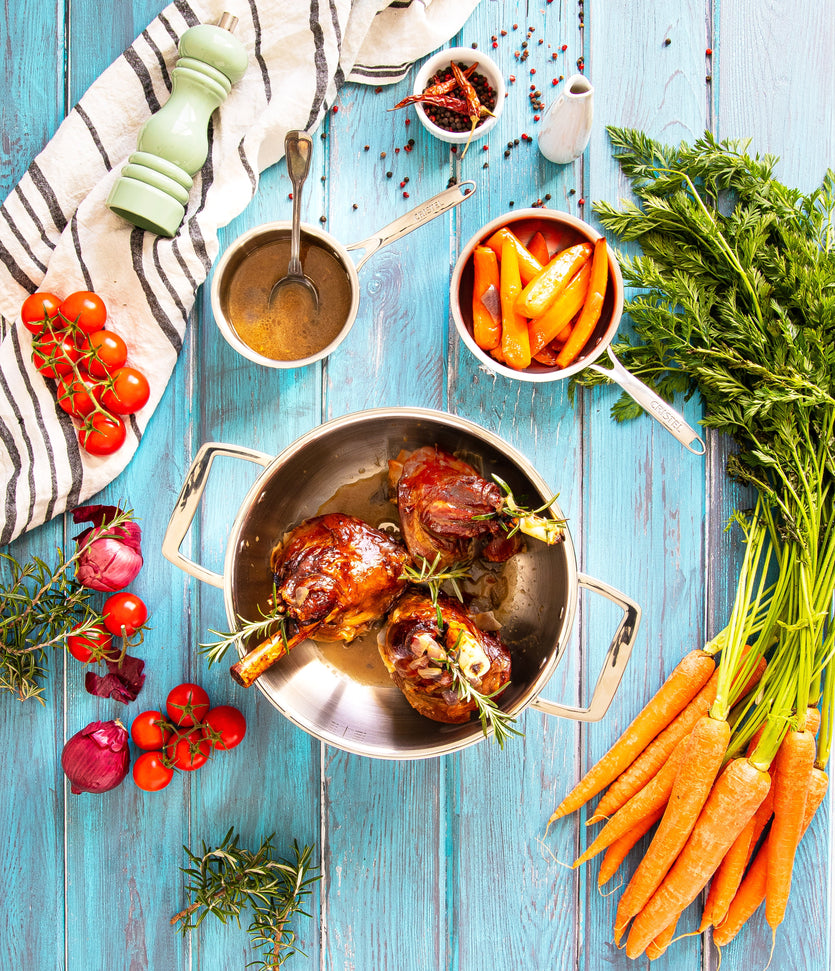 Cristel - 0.25 QT Mini Fixed Handle Stewpan With Lid Castel'Pro Collection - F9CPF