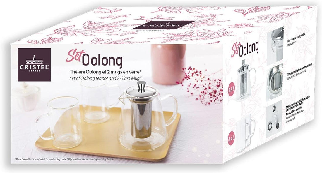 Cristel - 0.4 L Oolong Tea Gift Set - STH08VO