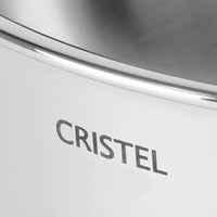 Cristel - 1 QT 5-Ply Stainless Steel Saucepan - Castel'Pro Ultraply Collection - C16CPFN