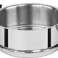 Cristel - 1 QT Stainless Steel Silver Steamer - ECV14Q
