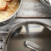 Cristel - 5.5" Stainless Steel Round Lid - K14CPFN