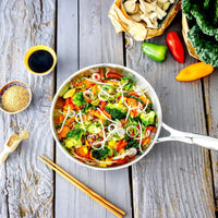 Cristel - 11" 5-Ply Frying Pan Castel'Pro Ultraply Collection - PS28CPFN