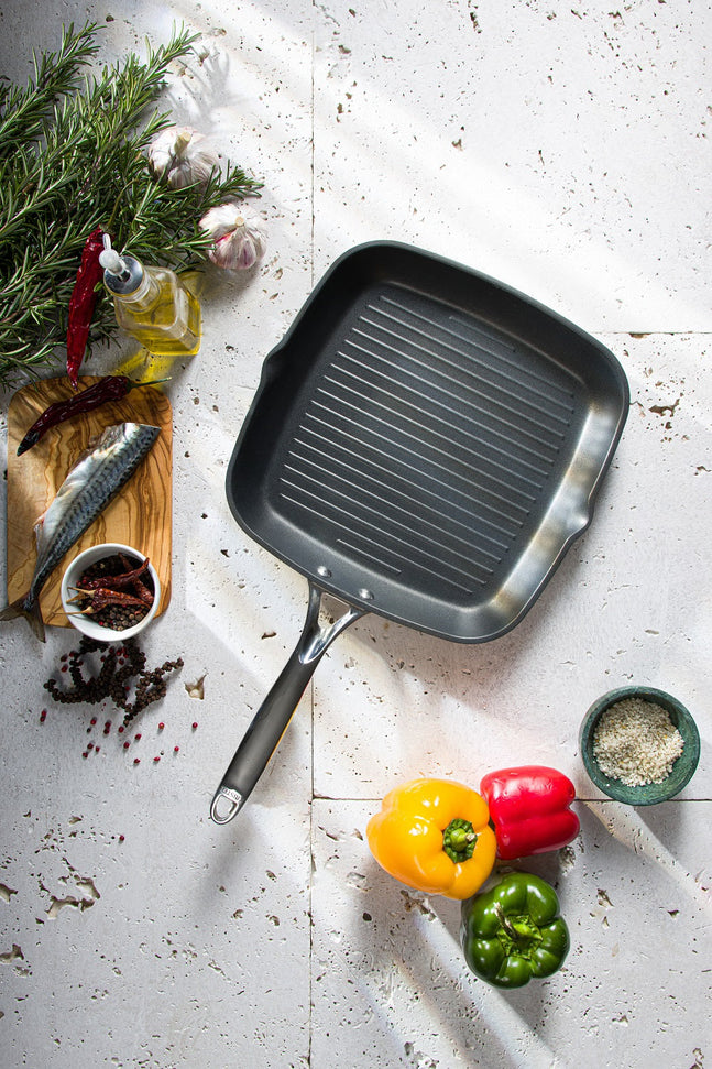Cristel - 11" Non-Stick Grill Castel'Pro Ultralu - GRC28CPFAE - DISCONTINUED