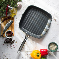 Cristel - 11" Non-Stick Grill Castel'Pro Ultralu - GRC28CPFAE - DISCONTINUED