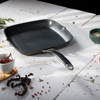 Cristel - 11" Non-Stick Grill Castel'Pro Ultralu - GRC28CPFAE - DISCONTINUED