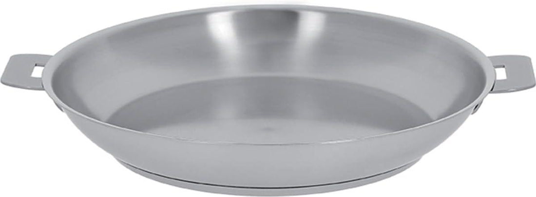 Cristel - 11" Silver Stainless Steel Frying Pan - P28QL