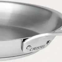 Cristel - 9.5" Stainless Steel Frying Pan - P24MV