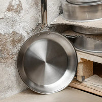 Cristel - 9.5" Stainless Steel Frying Pan - P24MV