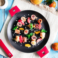 Cristel - 12" Black Crepe Pan with Removable Handle - CR30QE