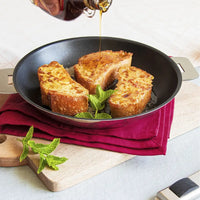 Cristel - 11" Stainless Steel Non-Stick Deep Frying Pan - P28QLE