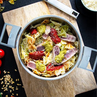 Cristel - 13-Piece Set Stainless Steel Cookware Set with Removable Handles - STQL13KSAS