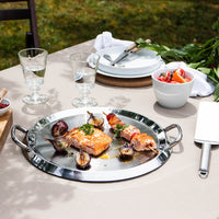 Cristel - 13.5" Stainless Steel Grill Plancha With Graphite Lid - GR34KG - DISCONTINUED