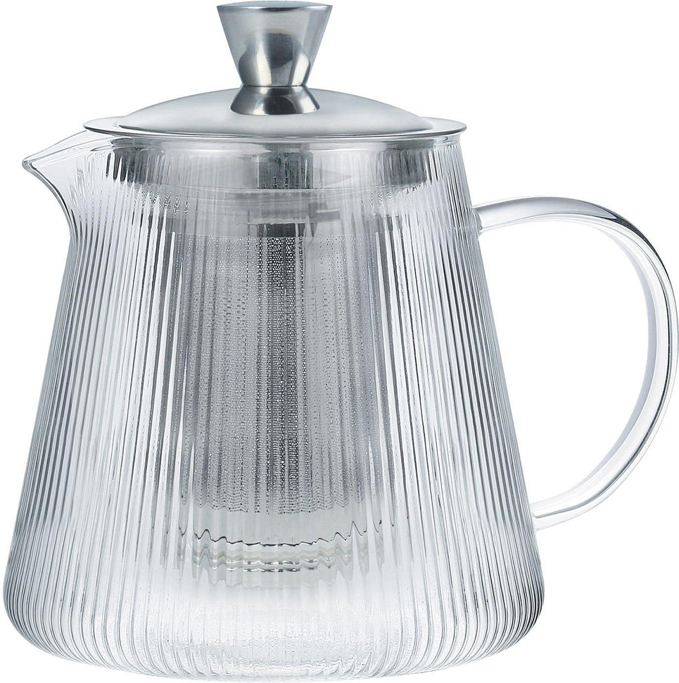 Cristel - 1.2 L Darjeeling Glass Teapot with Unscrewable Filter - TH120VDFD